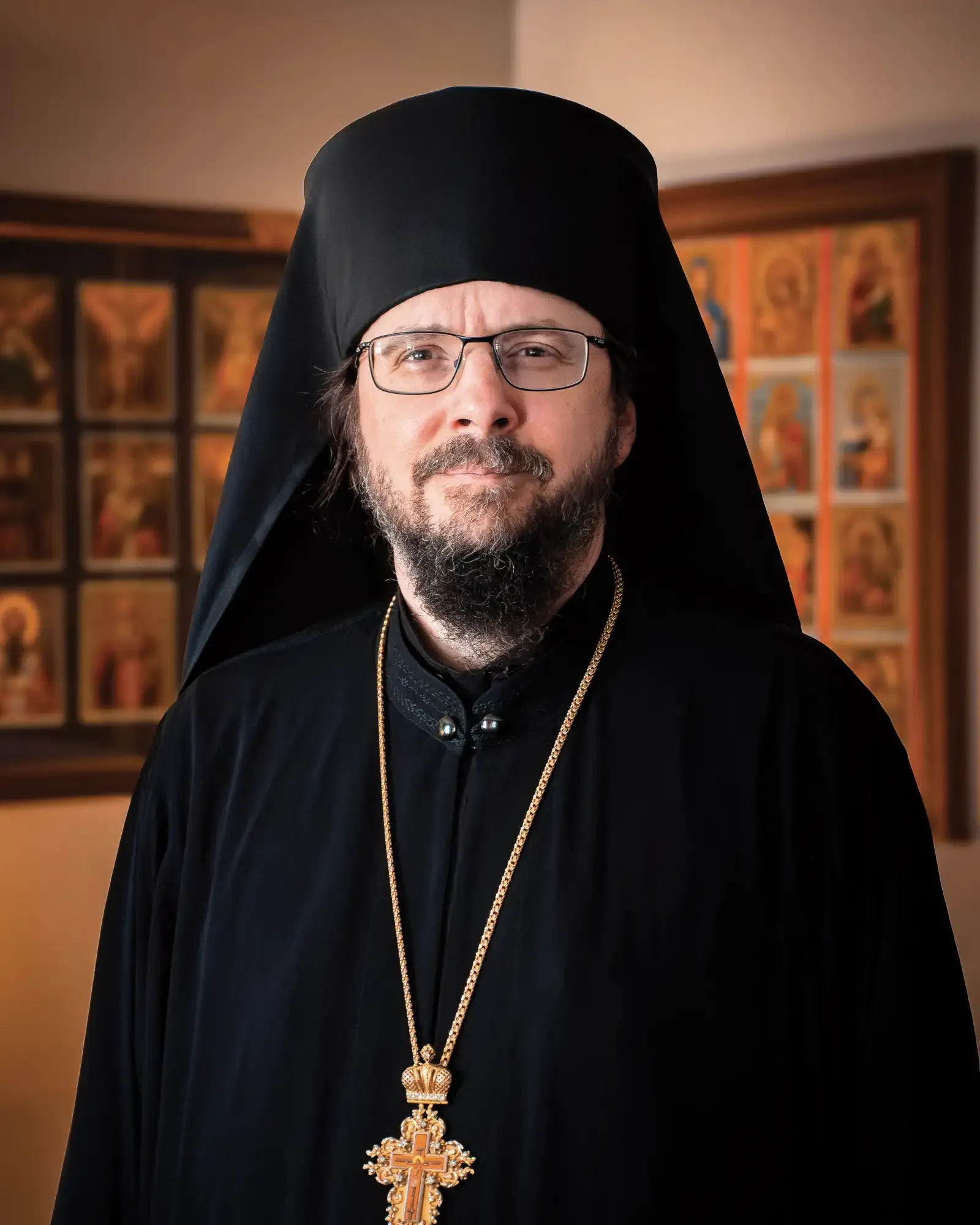 St. Tikhon's Seminary Lecturer and Monastery Abbot, Sergius (Bowyer).