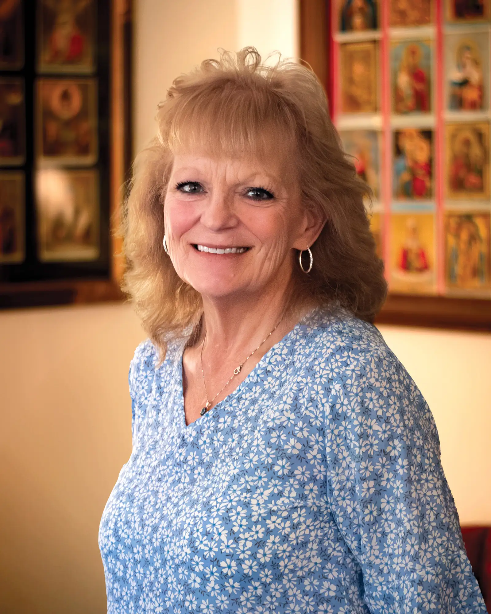 St. Tikhon's Seminary Director of Dining Services, Ginger Smith.