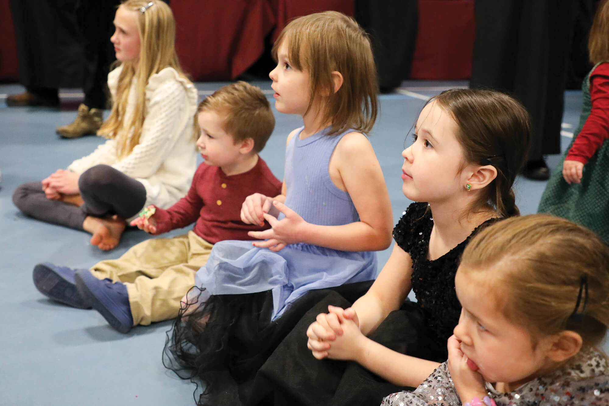 St. Tikhon's Seminary Community children gathered in fun.